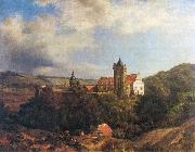 unknow artist Landsberg Castle Spain oil painting artist